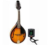 Mandolin Instrument Kit Handmade Solid Wood Single Board Full Set Of Eight-string Mandolin Instruments Full Single Mandolin(Set 1)