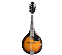 Mandolin Instrument Spruce Panel Round Hole Accessories Eight-string Mandolin Instrument Mandolin(Orange)