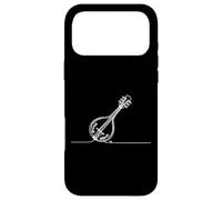 Mandolin Line Art Design for Musicians and Folk Music Case for iPhone 17 Pro Max