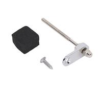 Mandolin Pickguard Mounting Bracket, Metal Silver Mandolin Pickguard Support with Screw for Mandolin Jazz Guitar Performance Accessory