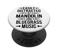 Mandolin Roots Acoustic Music Humor PopSockets Adhesive PopGrip