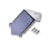 Mandolin Tailpiece Bridge, Mandolin Guitar Tailpiece with Screw Instrument Replacement Accessory Musical Instrument Accessories(Black)