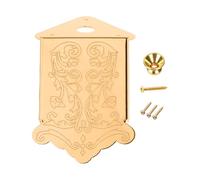 Mandolin Tailpiece Cover - 8-String Mandolin Tailpiece Accessories with Buckle and Screws - Instrument Accessories Replacement - for Party School Beginners Festival Outdoor Play Performance Classroom