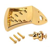 Mandolin Tailpiece for 8 String Instruments Made of Metal Zinc Alloy to Boost Playing Experience and Tone