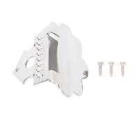 Mandolin Tailpiece,Mandolin Tailpiece Zinc Alloy 8 Strings Triangle Shape Mandolin Tailpiece Replacement