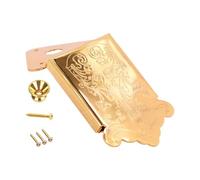 Mandolin Tailpiece Replacement - 8-String Mandolin Tailpiece Bridge Parts with Buckle and Screws | Musical Instrument Parts | for School Beginners Festival Party Play Performance Classroom