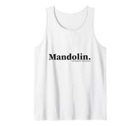 Mandolin The Superior Instrument Funny Essential Tank Top