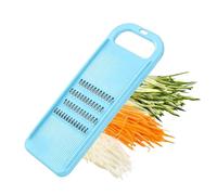 Mandoline Slicer for Kitchen, Korean Carrot Grater Vegetable Slicer Julienne Cutter with Ergonomic Handle and Hanging Hole for Potato Carrot Cucumber