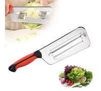 Mandoline Vegetable Slicer, 2025 New Handheld Fruit Vegetable Chopper, Comfort Grip Stainless Steel Multifunctional Vegetable Cutter for Slicing Salad, Onion, Cucumber (1PCS)