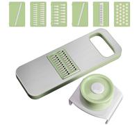 Mandoline Vegetable Slicer, Tomato Grater | Ergonomic Grater for Onion Garlic Cheese Salad, Kitchen Accessory