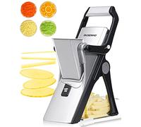 Mandoline Vegetable Slicer, Veg Chopper/Julienne/Dicer for Vegetables, Potato Slicer Food Chopper Ease to Use, Time Saving