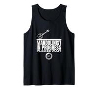 Mandolinist In Progress Loading Funny Mandolin Tank Top