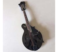 Mandolins Instrument for Adults Cutaway Mandolin Mandolin F-type Mandolin Guitar Musical Instrument(F-type black)