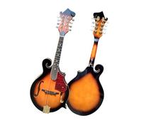 Mandolins Instrument for Adults Handmade Single Board F-shaped Single Carved Mandolin Eight-stringed Instrument