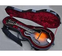 Mandolins Instrument for Adults Solid Spruce Top F Octave Mandolin Scale Length 508mm Solid Flamed Maple Back Sides(With hardcase)