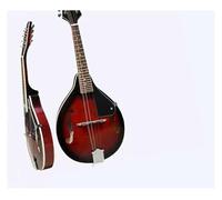 Mandolins Instrument for Adults Treble Eight-string Mandolin Instrument Mandolin Orange Mandolin + Electronic Tuner(Wine red)