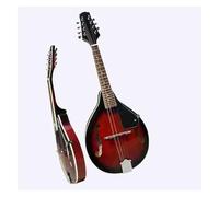 Mandolins Instrument for Adults Treble Eight String Mandolin Musical Instrument Mandolin Orange Durable(Wine red)