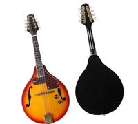 Mandolins Instrument for Beginner 8-String Electric Mandolin Stringed Instruments With Bag String Pick Accessories(Electric sound)