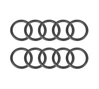 Mandouer Nitrile Rubber O-Rings, 35mm OD x 27mm ID x 4mm CS, Pack of 10 | Metric NBR o-ring, oil and heat resistant with good elasticity for a tight seal, for tap, plumbing, pump and automotive use