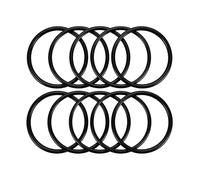 Mandouer Nitrile Rubber O-Rings, 35mm OD x 27mm ID x 4mm CS, Pack of 10 | Metric NBR o-ring, oil and heat resistant with good elasticity for a tight seal, for tap, plumbing, pump and automotive use
