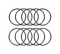 Mandouer Nitrile Rubber O-Rings, 35mm OD x 30mm ID x 2.5mm CS, Pack of 10 | Metric NBR o-ring, oil and heat resistant with good elasticity for a tight seal, for tap, plumbing, pump and automotive use