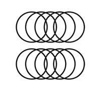 Mandouer Nitrile Rubber O-Rings, 60mm OD 52mm ID 4mm CS, Metric Rubber Washers and Seals for Tap, Plumbing, Automotive, Pack of 10