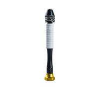 Mandouer Pin Vice Hand Drill, 0.3-3.0mm Chuck Mini Drill (Yellow and White) | Precision pin vise for jewellery making, resin crafts, model building, DIY projects