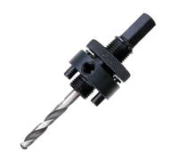 Mandrel with Drill Bit for Arbor Sizes 32mm to 210mm Made from Steel Designed for Strength and Resistance to Shattering