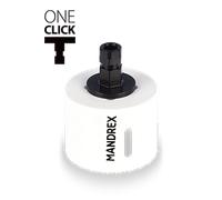 Mandrex Finexcut Bi-Metal M42 8% Cobalt 102mm Hole Saw Including Adapter