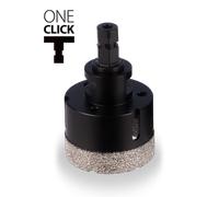 Mandrex MHD2Q012B DryXcut Vacuum Brazed 12mm Diamond Hole Saw with Cooling Wax