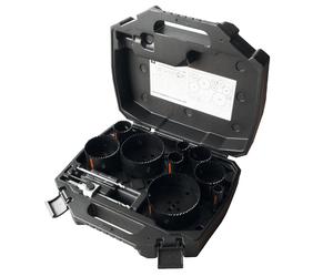 Mandrex MHSD1002A MXqs Hole Saw Kit - Industrial - EasyXcut M3 Bi-Metal 11 Piece Set & Case