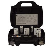 Mandrex MHSP1003B MXqs Hole Saw Kit - Plumber - Pro - Bi-Metal M42 6 Piece Set & Case