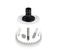 Mandrex Mxqs - M42 BI-METAL HOLE SAW Speedxcut - Diameter 40 mm with 8% Cobalt Legie Run 45 mm Cutting Depth HSS BI METAL HOLESAW M42