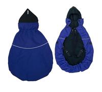 manduca by MaM® > Flex Carry Cover < Warm & Waterproof Cover for Baby Carriers, Easy to Put On (Winter Deluxe Navy)
