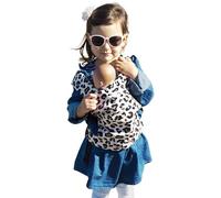 manduca Doll Carrier - Suitable for Toddlers from 18 Months - Organic Cotton Carrier for Baby Dolls & Cuddly Toys, Leo