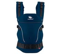 manduca First Adjustable Versatile Baby Carrier for Babies and Toddlers (3.5-20kg) - Baby Carrier with Front, Side and Back Carrier, Navy