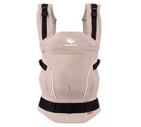 manduca First Baby Carrier, Adjustable & Versatile Baby and Toddler Carrier (3.5 up to 20 kg), Front, Hip & Back Carrying Baby Sling, Made of Organic Cotton, Powder