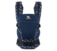 manduca First Baby Carrier, Adjustable & Versatile Baby and Toddler Carrier (3.5 up to 20 kg), Front, Hip & Back Carrying Baby Sling, Made of Organic Cotton, Rainbow Night (Limited Edition)