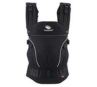 manduca First - Baby Carrier - Adjustable & Versatile Baby and Toddler Carrier (3.5-20 kg) - Front, Hip & Back Carrying Sling, Night Black