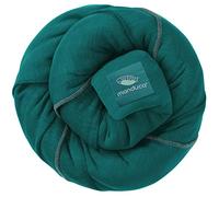 manduca Sling - Elastic Baby Carrier for Newborns from Birth up to 15 Kg - Organic Cotton - GOTS Certified, Teal