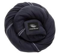 manduca Sling - Elastic Baby Carrier for Newborns from Birth up to 15 Kg - Organic Cotton - GOTS Certified, Black