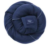 manduca Sling > Navy < Stretchy Baby wrap - Elastic Baby Carrier for Newborns from Birth - Made of Soft Jersey Fabric Without Elastane in 100% Cotton (Organic) - one Size fits All