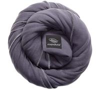 manduca Sling - Elastic Baby Carrier for Newborns from Birth up to 15 Kg - Organic Cotton - GOTS Certified, Slate