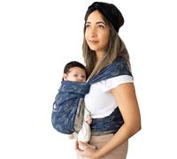 manduca Twist - Baby Sling - Light and Easy Baby Carrier with Kangaroo Bag and Soft Belly Belt - for Newborns from Birth up to 15 Kg - Organic Cotton, RainbowNight