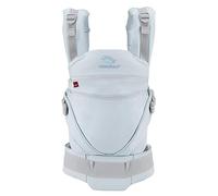 manduca XT > Monochrome Arctic < Baby and Child Carrier with Adjustable Seat, No Infant Insert Needed, Organic Cotton, Grows with Your Baby from Birth to Toddler (3.5-20kg), Blue