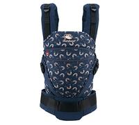 manduca XT Baby Carrier, Adjustable Seat, Expands from Newborn to Toddler Carrier, Organic Cotton Baby Sling with 3 Carrying Options, Rainbow Night