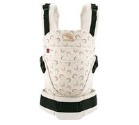 manduca XT Baby Carrier - Adjustable Seat, Newborn to Toddler Carrier - Organic Cotton Baby Sling with 3 Carrying Options, Rainbow Day