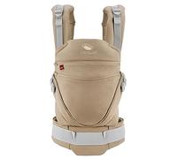 manduca XT Baby Carrier - Adjustable Seat, Newborn to Toddler Carrier - Organic Cotton Baby Sling with 3 Carrying Options, Monochrome Nougat