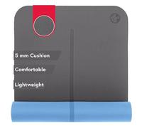 Manduka Begin Unisex Yoga and Pilates Mat, Steel Grey, 68 Inches