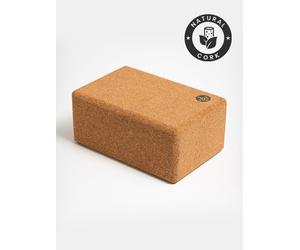 Manduka Cork Yoga Block Improve Strength Balance Flexibility Barre Natural